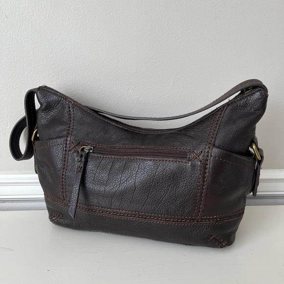 The Sak brown leather purse. - Picture 2 of 4